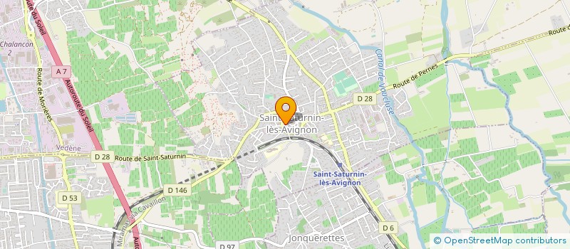 localisation de l'entreprise MONSIEUR FRANCOIS BREANT à SAINT-SATURNIN-LES-AVIGNON