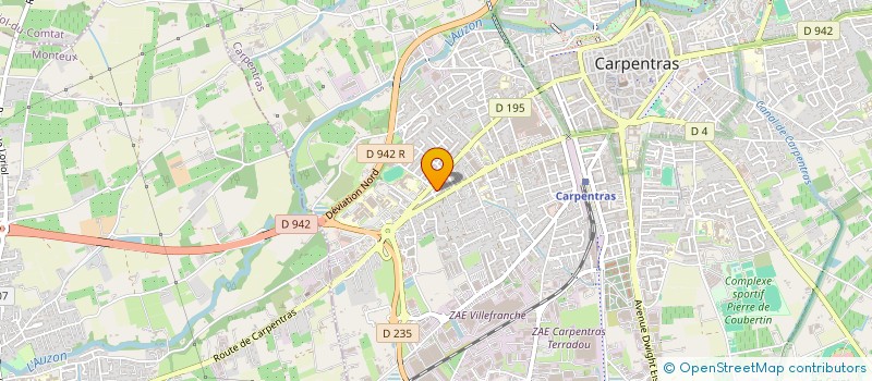 localisation de l'entreprise MONSIEUR FRANCOIS BRECHET à CARPENTRAS