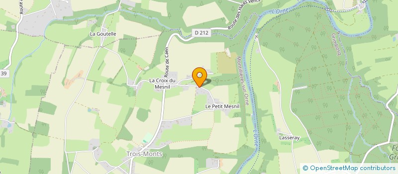 localisation de l'entreprise MONSIEUR FRANCOIS BRESSON à MONTILLIERES-SUR-ORNE