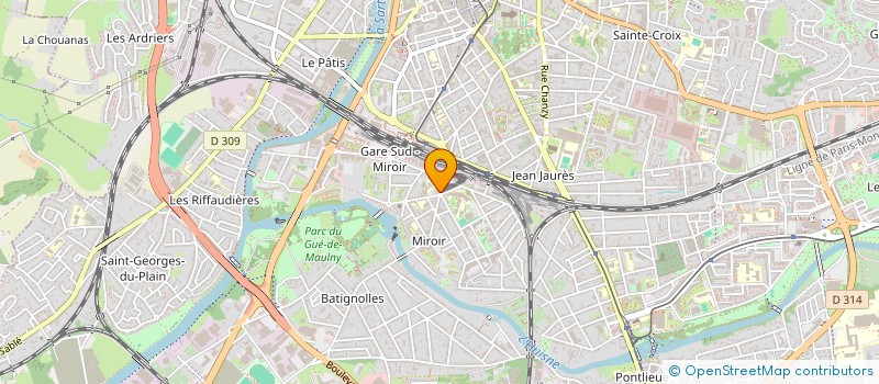 localisation de l'entreprise MONSIEUR FRANCOIS BRETEAU  SAINT-JEAN-D'ASSE