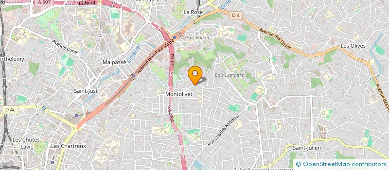 localisation de l'entreprise MONSIEUR FRANCOIS BRETON à MARSEILLE
