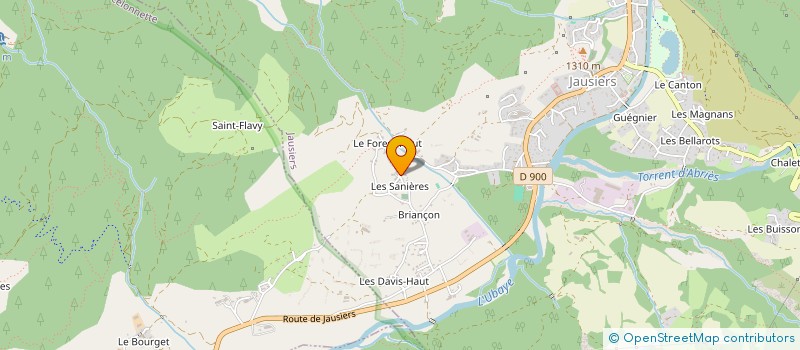 localisation de l'entreprise MONSIEUR FRANCOIS BRETON  JAUSIERS