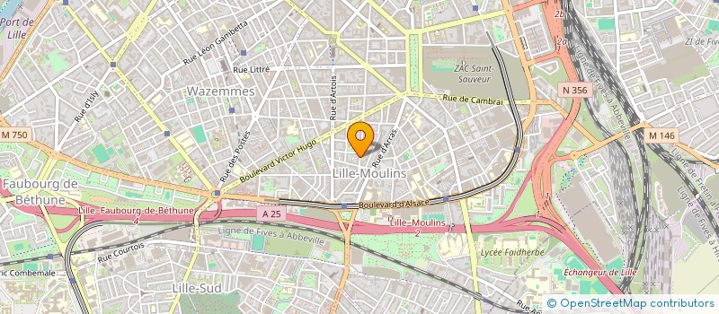 localisation de l'entreprise MONSIEUR FRANCOIS BREUX à LILLE