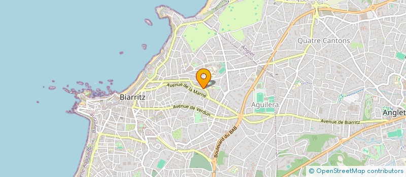 localisation de l'entreprise MONSIEUR FRANCOIS BRIATTE à BIARRITZ