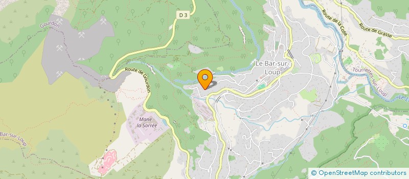 localisation de l'entreprise MONSIEUR FRANCOIS BRIGNOLLE à LE BAR-SUR-LOUP