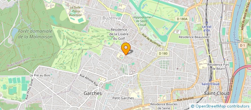 localisation de l'entreprise MONSIEUR FRANCOIS BRINCOURT à GARCHES