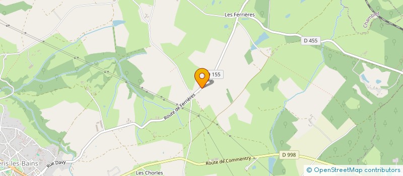 localisation de l'entreprise MONSIEUR FRANCOIS BRIONNAUD  DURDAT-LAREQUILLE