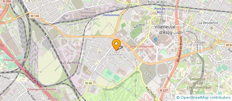 localisation de l'entreprise MONSIEUR FRANCOIS BRISY à LILLE