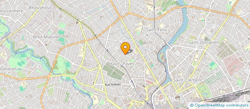 localisation de l'entreprise MONSIEUR FRANCOIS BRO DE COMERES à NANTES
