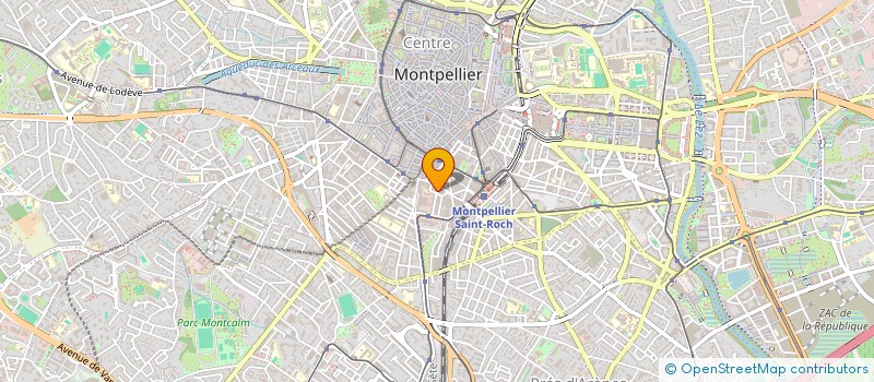 localisation de l'entreprise MONSIEUR FRANCOIS BROCHERIE à MONTPELLIER