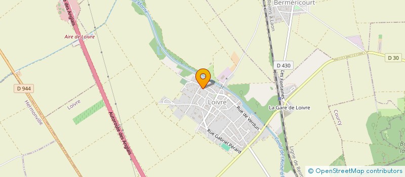 localisation de l'entreprise MONSIEUR FRANCOIS BRODIER  LOIVRE