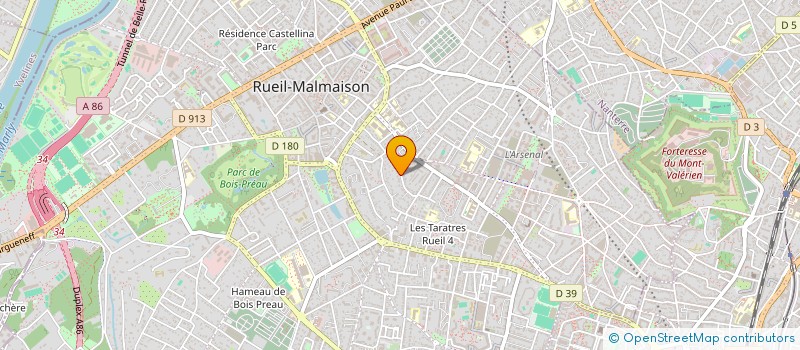 localisation de l'entreprise MONSIEUR FRANCOIS BRUANT à RUEIL-MALMAISON
