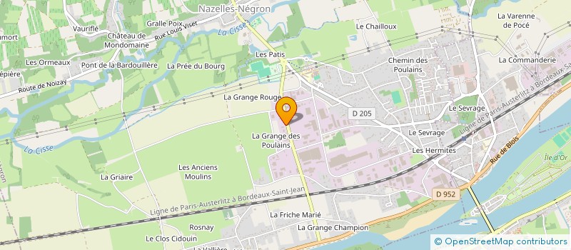 localisation de l'entreprise MONSIEUR FRANCOIS BRUCKERT  NAZELLES-NEGRON