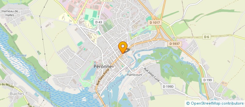 localisation de l'entreprise MONSIEUR FRANCOIS BRUN à PERONNE