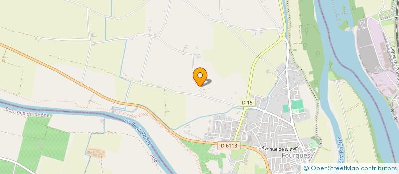 localisation de l'entreprise MONSIEUR FRANCOIS BRUN  FOURQUES