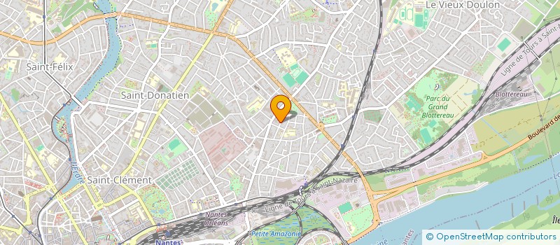 localisation de l'entreprise MONSIEUR FRANCOIS BRUNEL  NANTES