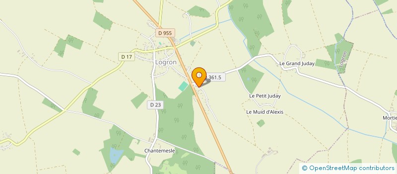 localisation de l'entreprise MONSIEUR FRANCOIS BRUNET à LOGRON