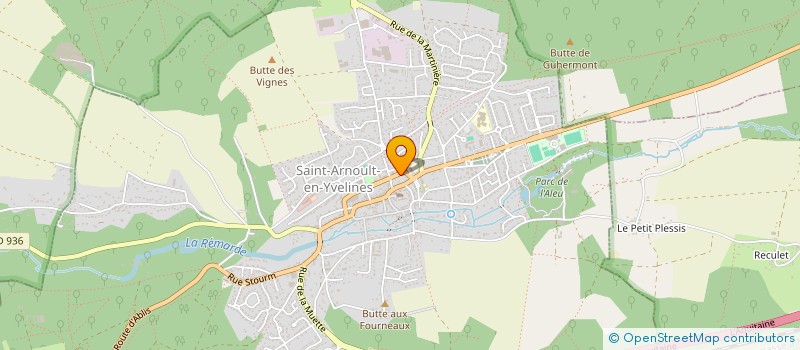 localisation de l'entreprise MONSIEUR FRANCOIS BRUNETEAU  SAINT-ARNOULT-EN-YVELINES