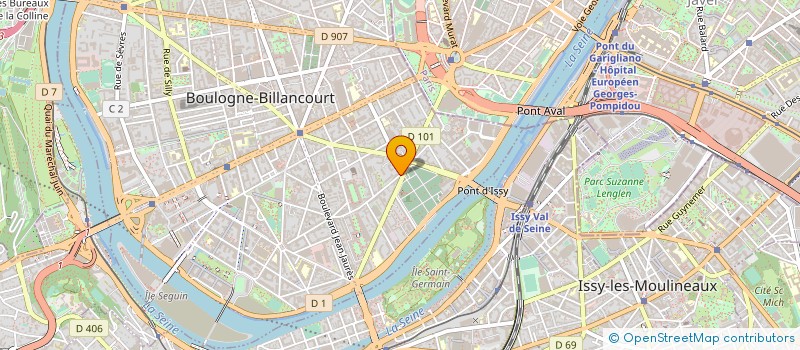 localisation de l'entreprise MONSIEUR FRANCOIS BRUNNER à BOULOGNE-BILLANCOURT