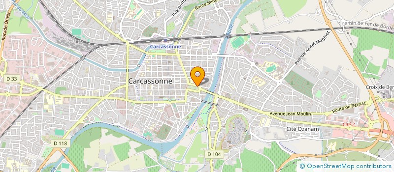 localisation de l'entreprise MONSIEUR FRANCOIS BRUNNER à CARCASSONNE