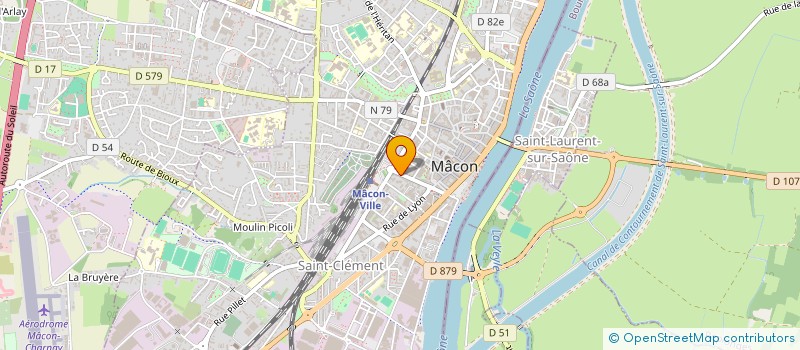 localisation de l'entreprise MONSIEUR FRANCOIS BUCHAILLAT à MACON