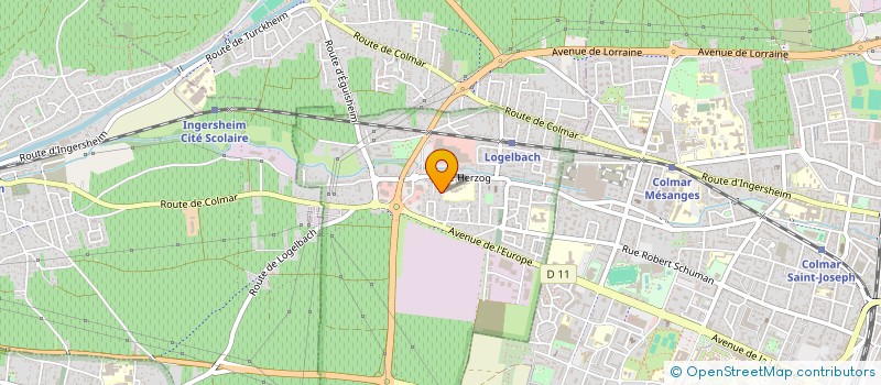 localisation de l'entreprise MONSIEUR FRANCOIS BUECHER  WETTOLSHEIM