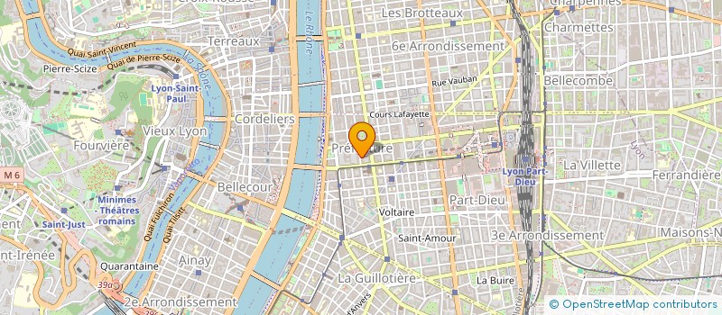 localisation de l'entreprise MONSIEUR FRANCOIS BUFFET  LYON