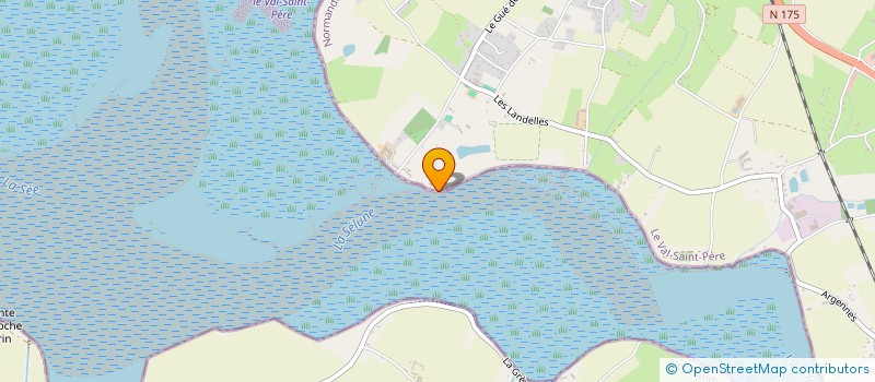 localisation de l'entreprise MONSIEUR FRANCOIS BUKIN  LE VAL-SAINT-PERE