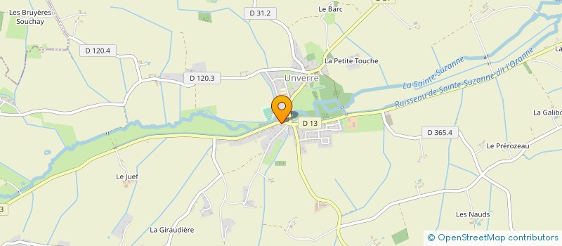 localisation de l'entreprise MONSIEUR FRANCOIS BUNET à UNVERRE