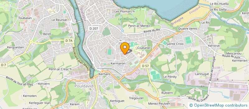 localisation de l'entreprise MONSIEUR FRANCOIS BUREL à DOUARNENEZ