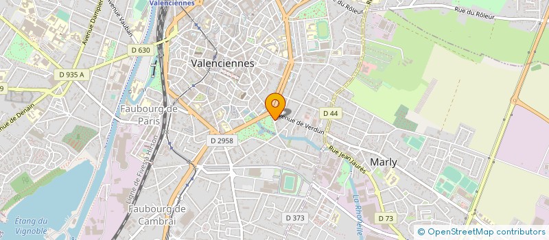 localisation de l'entreprise MONSIEUR FRANCOIS BURGE à VALENCIENNES