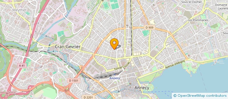 localisation de l'entreprise MONSIEUR FRANCOIS BUSSEMI  ANNECY