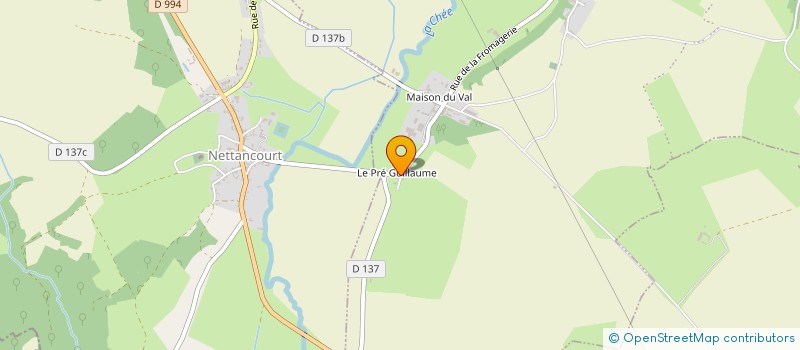 localisation de l'entreprise MONSIEUR FRANCOIS BUYSSE à NOYERS-AUZECOURT