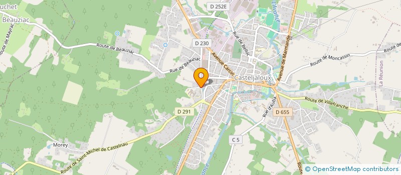 localisation de l'entreprise MONSIEUR FRANCOIS CABROL  CASTELJALOUX