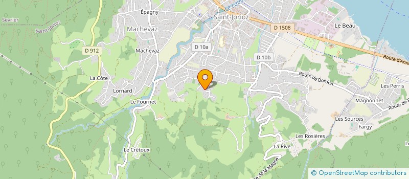 localisation de l'entreprise MONSIEUR FRANCOIS CABY  SAINT-JORIOZ