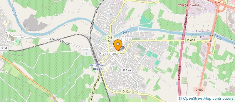 localisation de l'entreprise MONSIEUR FRANCOIS CALERO  RIVESALTES