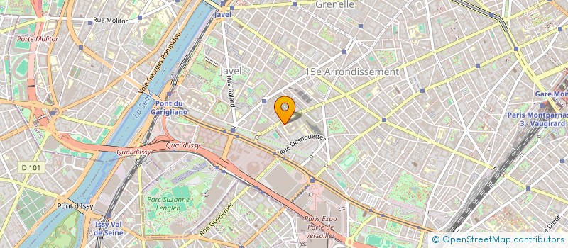 localisation de l'entreprise MONSIEUR FRANCOIS CALLANQUIN  PARIS