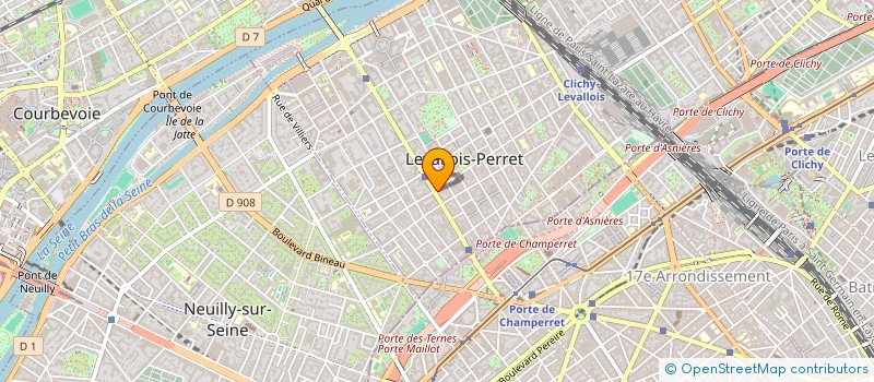 localisation de l'entreprise MONSIEUR FRANCOIS CAMILLE à LEVALLOIS-PERRET