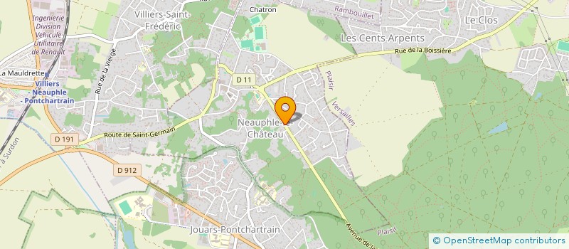 localisation de l'entreprise MONSIEUR FRANCOIS CANCALON  NEAUPHLE-LE-CHATEAU