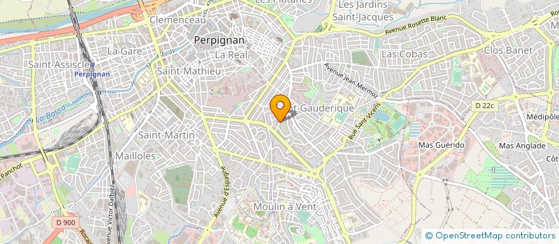 localisation de l'entreprise MONSIEUR FRANCOIS CANIZARES  PERPIGNAN