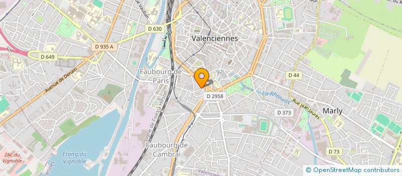 localisation de l'entreprise MONSIEUR FRANCOIS CANNESSON à VALENCIENNES