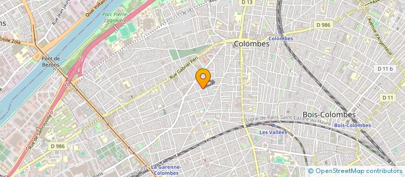 localisation de l'entreprise MONSIEUR FRANCOIS CANO à COLOMBES