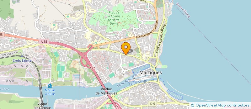 localisation de l'entreprise MONSIEUR FRANCOIS CANTON LAUGA  MARTIGUES