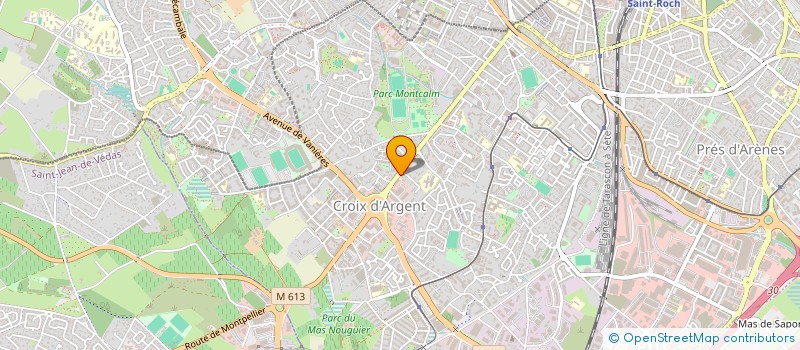 localisation de l'entreprise MONSIEUR FRANCOIS CARLES à MONTPELLIER