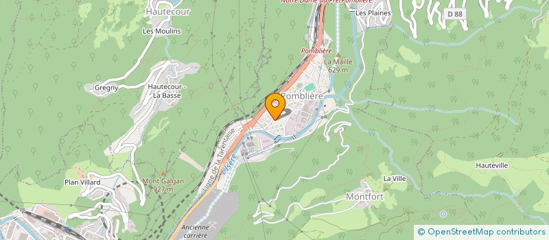 localisation de l'entreprise MONSIEUR FRANCOIS CARLIER  SAINT-MARCEL