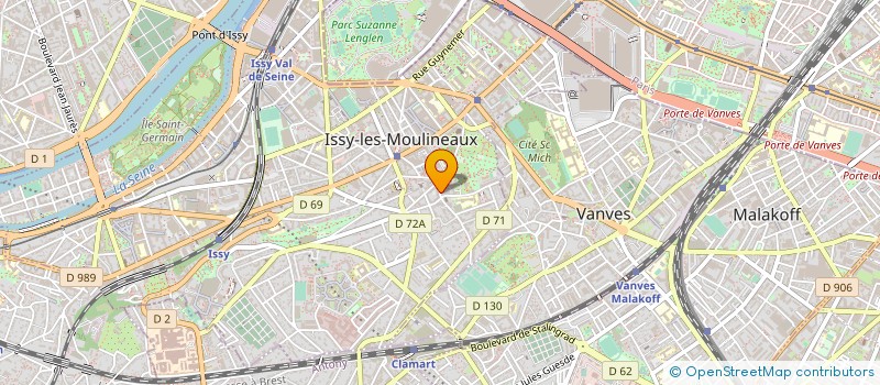 localisation de l'entreprise MONSIEUR FRANCOIS CARMONA à ISSY-LES-MOULINEAUX