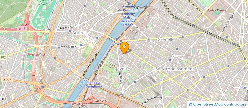 localisation de l'entreprise MONSIEUR FRANCOIS CARNOT  PARIS