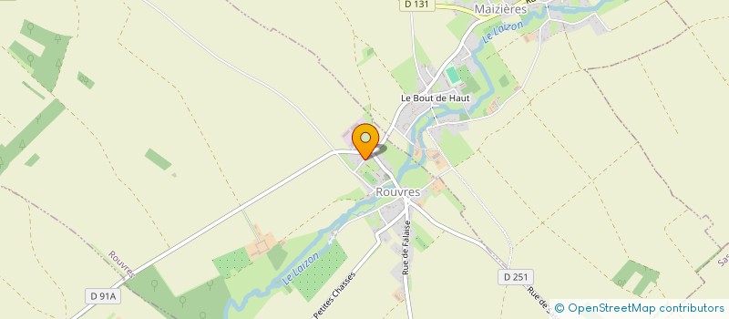 localisation de l'entreprise MONSIEUR FRANCOIS CARRE à ROUVRES