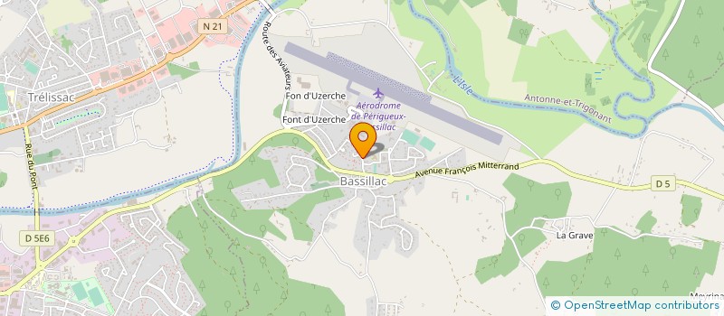 localisation de l'entreprise MONSIEUR FRANCOIS CARRIERE à TRELISSAC