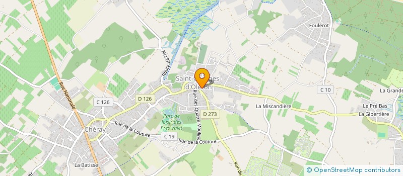 localisation de l'entreprise MONSIEUR FRANCOIS CASTAIGNE  SAINT-GEORGES-D'OLERON